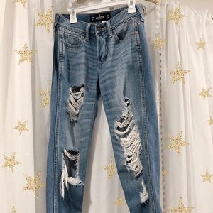 ♡Hollister: Vintage Med-wash Boyfriend Jeans♡